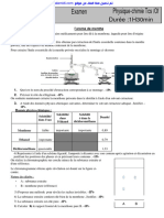 Devoir 2 Modele 2 Physique Chimie TC Semestre 1 1