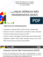 Doenças Crônicas Não Transmissiveis - DCNT