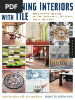 Designing Interiors With Tile - Creative Ideas With Ceramic, Stone And, Mosaic