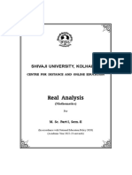 M. Sc. I Sem. II Real Analysis All