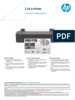 HP Designjet T250 24-In Printer: Easy and Affordable Printing in The World'S Smallest Plotters