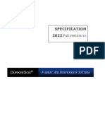 Durkeesox Specification V2022