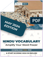 Hindu Editorial Vocabulary May 2024