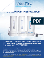 6 - ULTRAPURE Aragon 10 Triple Benchtop City Water Filter With Fluoride Removal Sediment Protection - 1104 v1608607582029