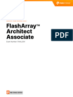 CF Flasharray Architect Associate Exam Guide