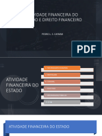 Ponto 01 - Atividade Financeira Do Estado e Direito Financeiro