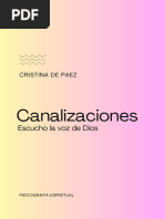 Cristina de Paez - Canalizaciones