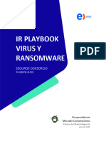 IR-001 PLAYBOOK VIRUS Y RANSOMWARE v1.6