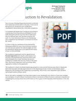 Revalidation ACDA Workbook - Jan 2024