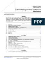 Time Gain Control (Compensation) in Ultrasound Applications: Application Report