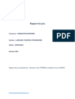 RJ 2021 Agregation Interne Lve Espagnol - 1418613