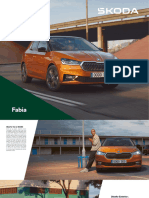 Catalogo Skoda Fabia 2024