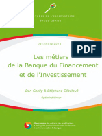 Les Metiers de La Banque Du Financement Et de L Investissement Decembre 2014