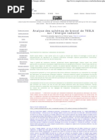 Analyse Des Schémas de Brevet de TESLA Sur L'énergie Radiante