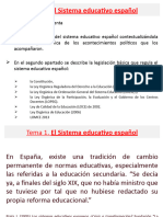 Tema 1xevolucion Del Sistema Educativo Espaxol