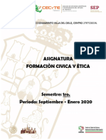 1ro - Actividades de Los Tres Parciales-Formaciòn Civica y Ètica