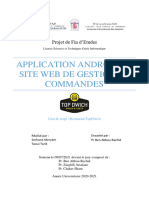 Application Android Et Site Web de Gestion de Commandes - Sky Ultra