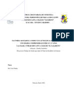 Proyecto de Investigacion Conducta Autolesiva