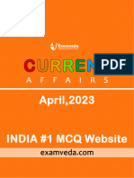 Current Affairs April 2023 PDF