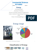 Energy and Sustainability