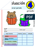 4° Evaluacion Tercer Periodo