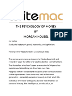 The Psycology of Money