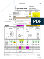 Governor Adjustment Data Sheet: Adjustments: Droop Aneroid /LDA Torque Setting