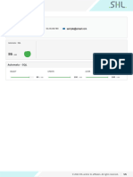 Automata SQL Sample Report