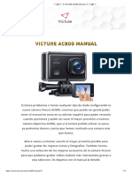 Mini camara deportiva【 VICTURE AC800 MANUAL 】◁ - ◁ - ⭐️▷▷