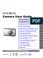 Canon IXUS 860 IS User Guide