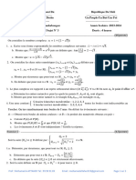 Sujet N°3 PRE-BAC TSE-TSI-1