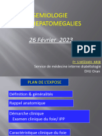 12 - Sémio Les Hépatomégalies