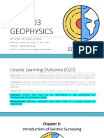 Chapter 5 - Introduction of Seismic