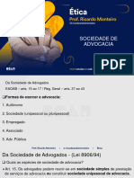 Estudar para OAB - Ética - Sociedades de Advogado