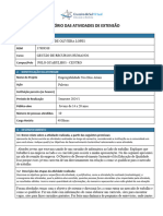 Relatório de Entrega de Atividades Extensionistas Atual