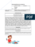 Ejemplo Registro Anecdótivo y Topográfico de Observación de La Conducta