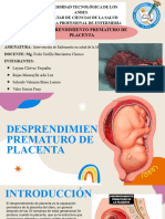 Desprendimiento Prematuro de Placenta