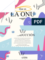 La Onu: Que Es