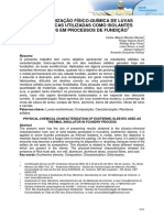 Caracterização Físico-Química de Luvas Exotérmicas