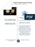 Guía Planetas Sociales Júpiter y Saturno