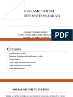 The Islamic Social Security System (Zakat) Presentation