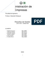 7 - Filosofias de Gestión