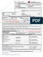 Formulário Informações Cadastrais Sompo