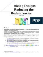 Optimizing Designs by Reducing The Redundancies