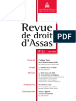 Revue de Droit D'assas, N° 22, Nov - 2021