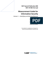 NIST Measurement Guide For Information Security