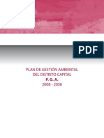 Plan de Gestion Ambiental PGA 2008 - 2038