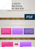 Vigilancia Nutricional Desnutricion