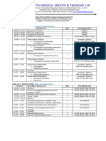 Jadwal Kelas A