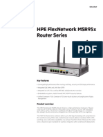 Hpe Flexnetwork msr950 Router Series J